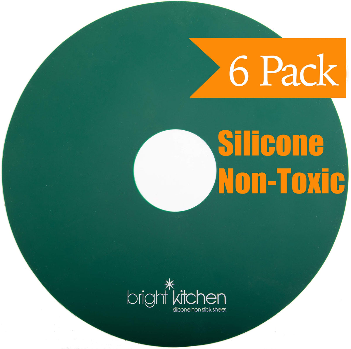  6Pcs Silicone Dehydrator Sheets - Nonstick Silicone