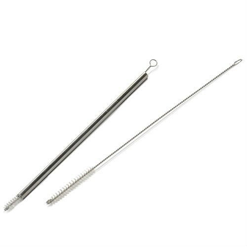 2 Qty Drink Straw Cleaning Brush - Bristle Cleaner for Stainless Steel Drinking Straws