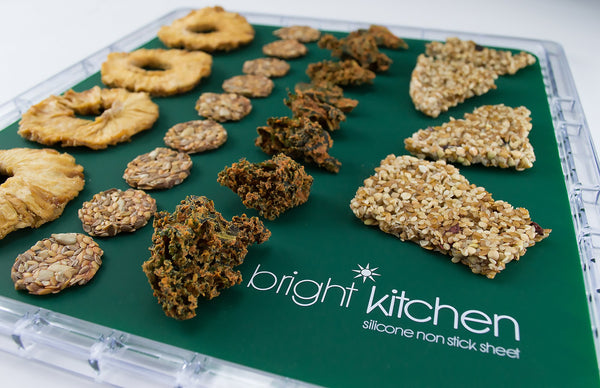 Silicone Non Stick Sheets Compatible With Samson "Silent" Dehydrator 6-Tray with Digital Controls