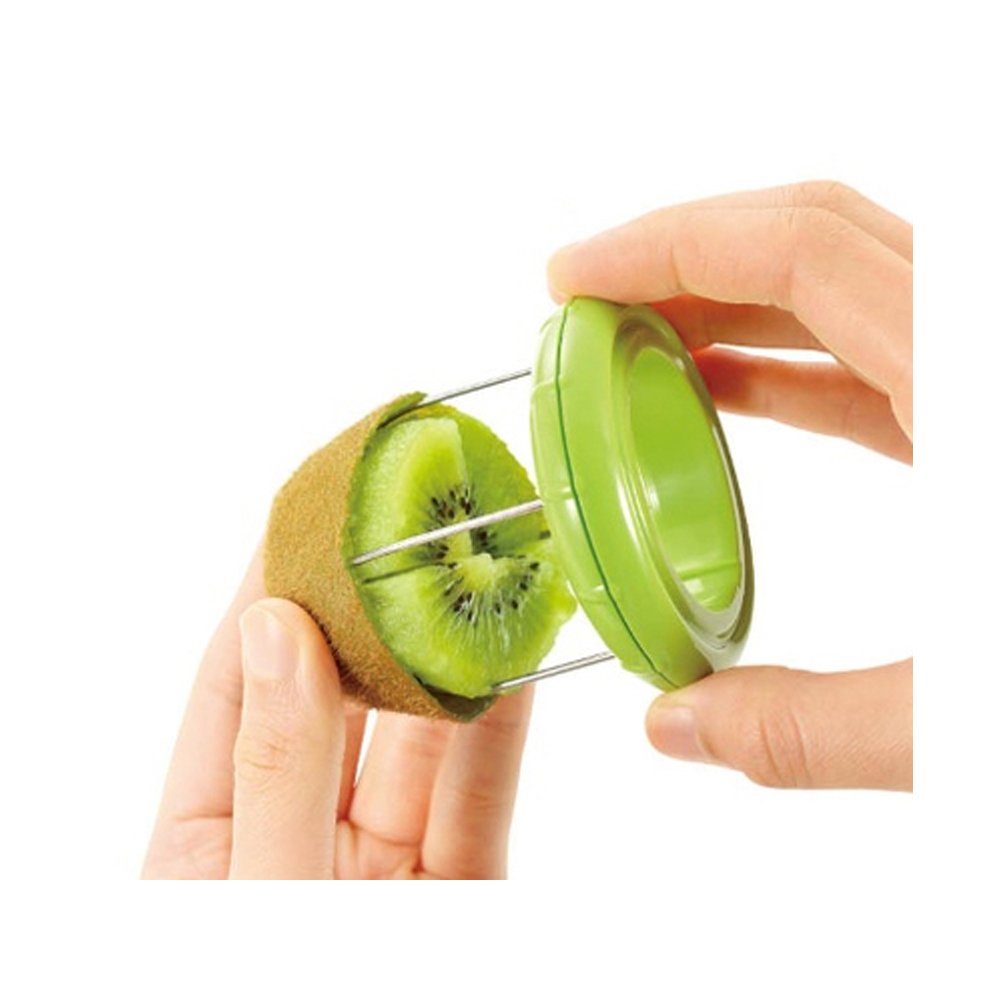 Kiwi Spoon Scoop Plastic Fruit Knife Slicer Peeler Cutter Tool x3 pieces