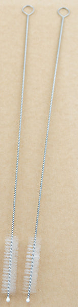 2 Qty Drink Straw Cleaning Brush - Bristle Cleaner for Stainless Steel Drinking Straws
