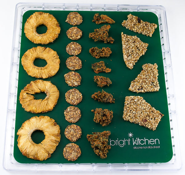 Silicone Non Stick Sheets Compatible With Samson "Silent" Dehydrator 6-Tray with Digital Controls