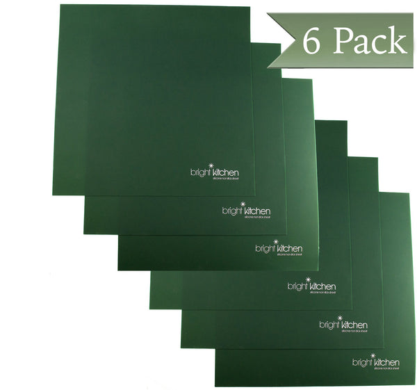 Set of 3 - 14" x 14" Silicone Sheets for Excalibur Dehydrator Bright Kitchen Re-Usable Non-Stick Mat