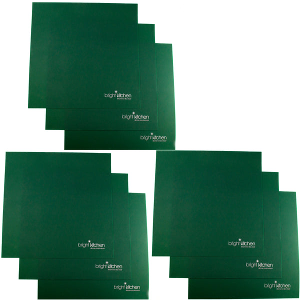 Set of 3 - 14" x 14" Silicone Sheets for Excalibur Dehydrator Bright Kitchen Re-Usable Non-Stick Mat