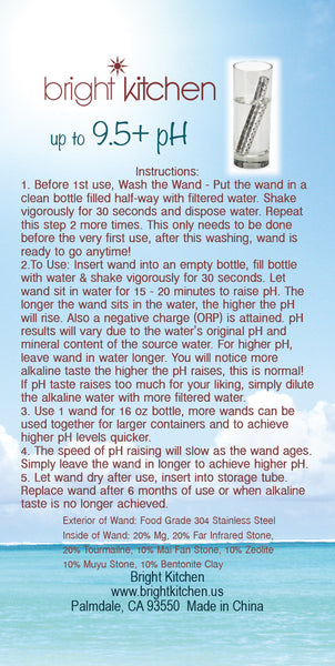 Alkaline Water Stick