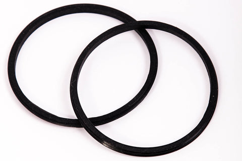 2 Pack Replacement Rubber Gasket Seal Ring 30 ounce oz Tumbler Vacuum Stainless Steel Cup Flex Spare O-Ring Top Lid CocoStraw Brand (2 Pack Gaskets - 30oz)