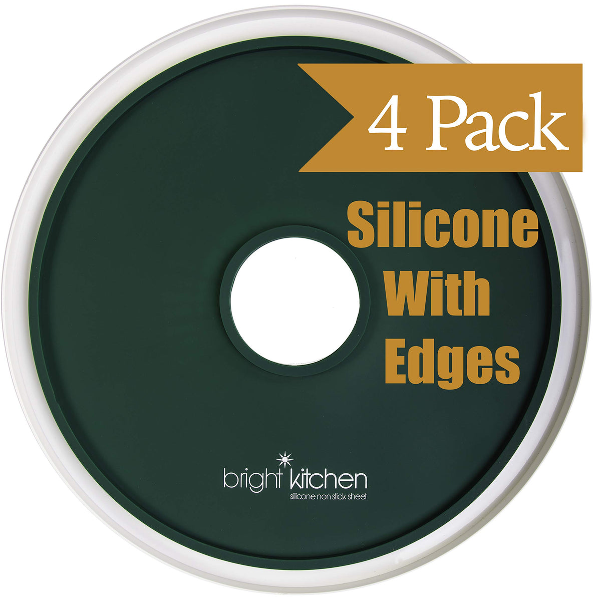 3 Silicone Non Stick Sheets Compatible With Ivation & Compatible