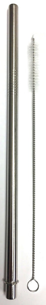 Replacement Straw + Brush For Grande Cup - Stainless Steel + Cleaner GRANDE Frappuccino Blended Cold To-Go Reusable Drink Tumbler