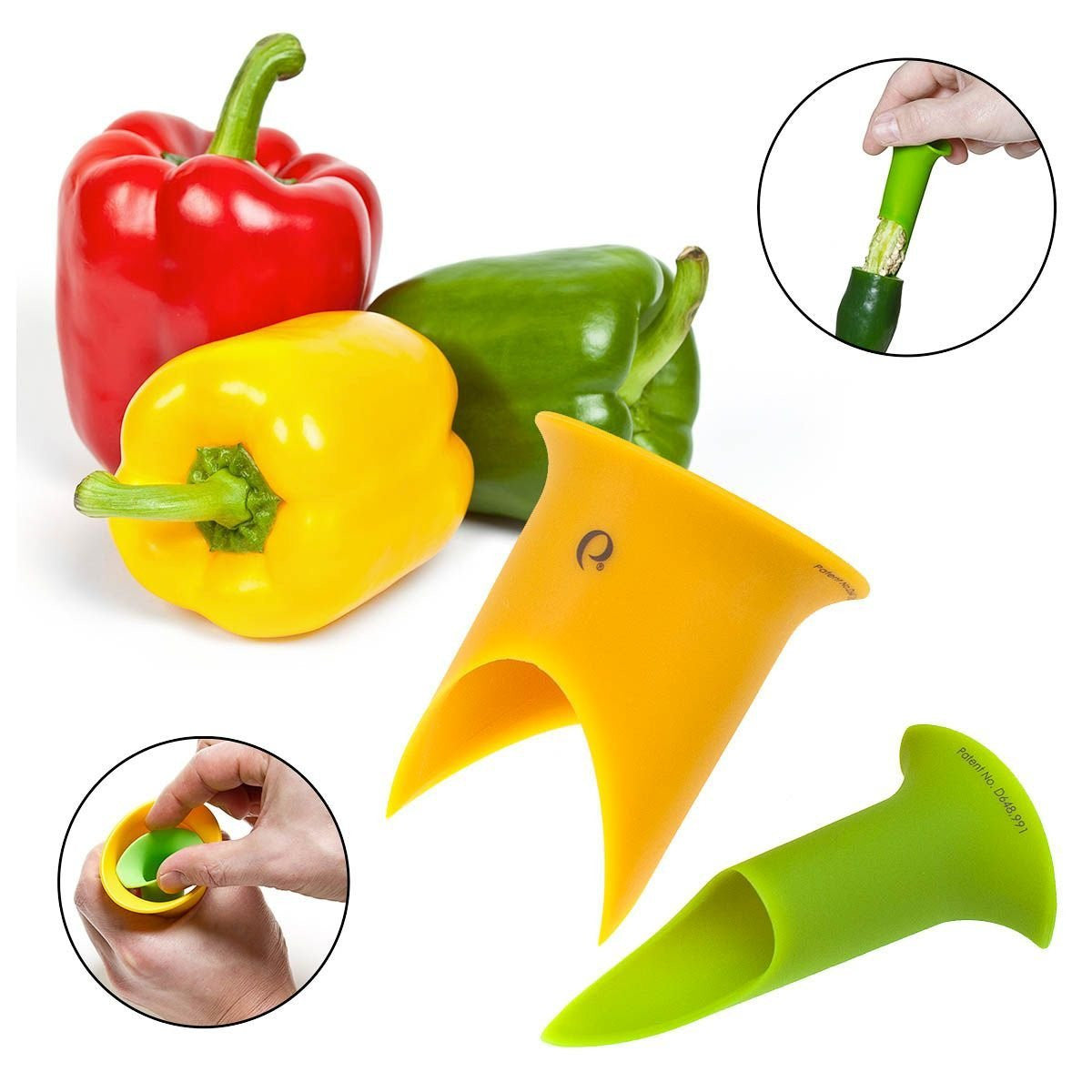 Zyliss 2 in 1 Pepper Corers — KitchenKapers