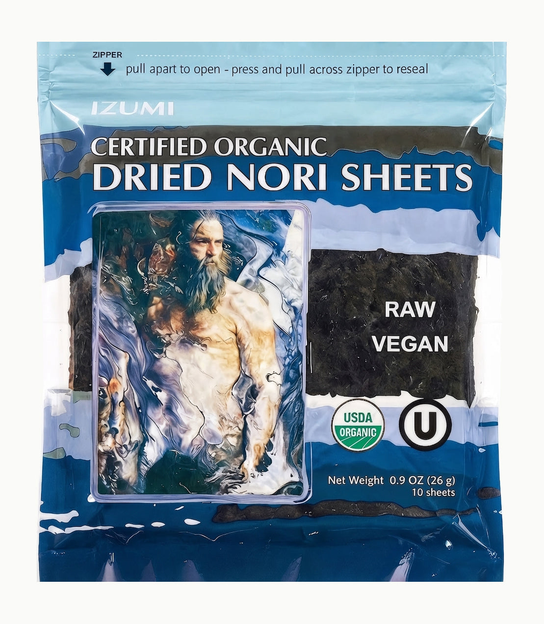 Raw Organic Nori Seaweed Sheets 50 pack - Sushi Wraps – RawNori.com