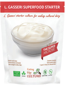 L. Gasseri SuperFood Starter Culture ProBiotic Cultured Dairy Low And Slow Yogurt Lactobacillus By Cutting Edge Cultures