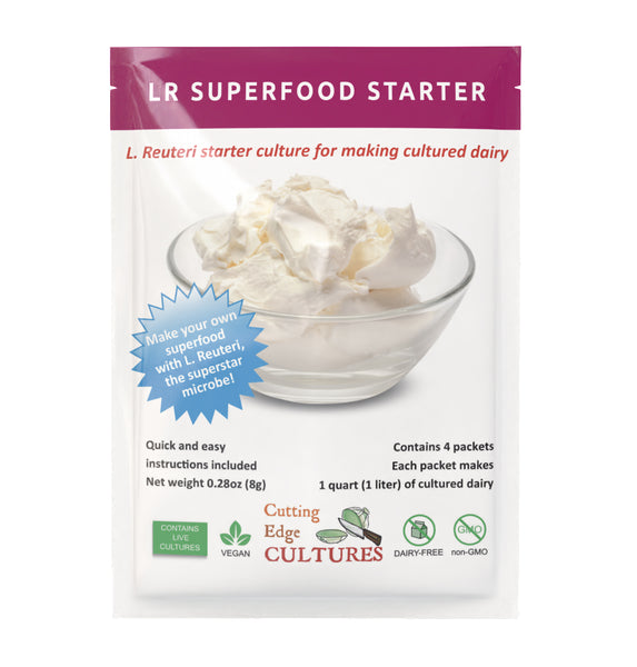 LR SuperFood Starter Culture + Prebio Plus Prebiotic
