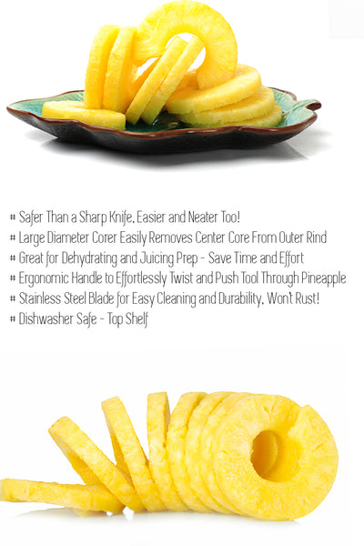 Pineapple Slicer Corer Tool Stainless Steel