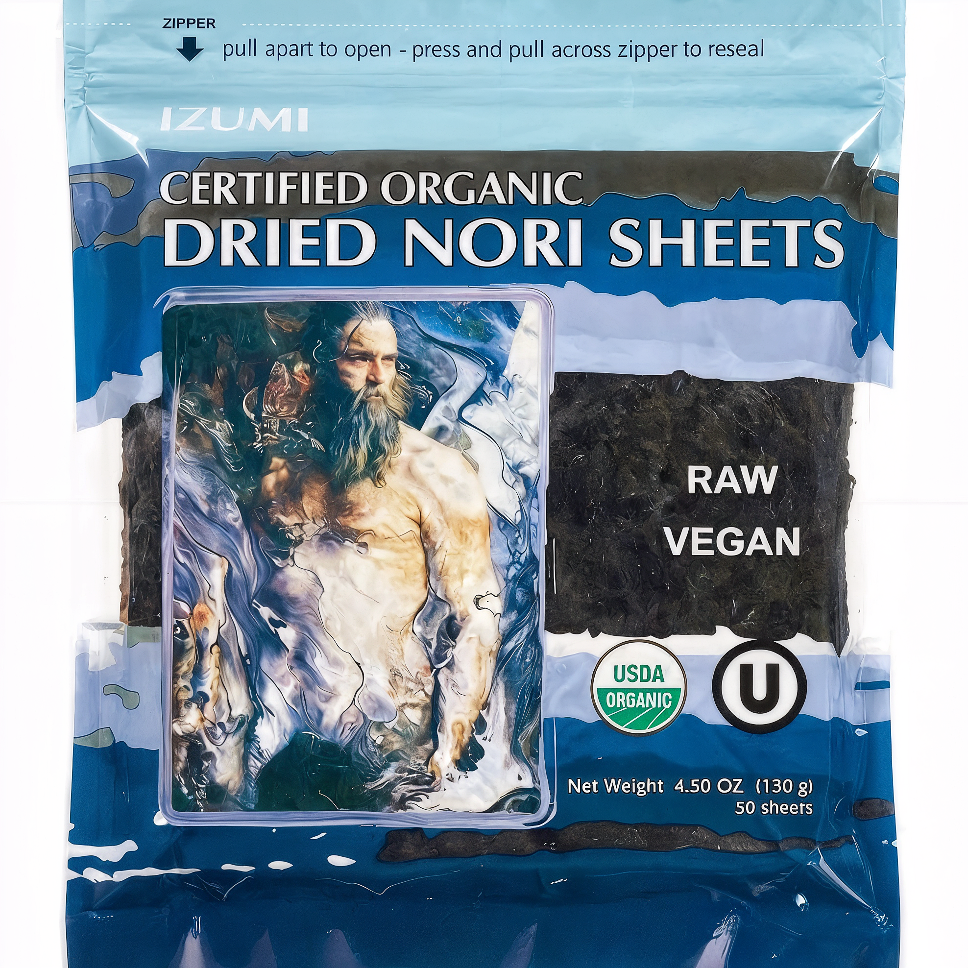 Raw Organic Nori Seaweed Sheets 50 pack - Sushi Wraps – RawNori.com