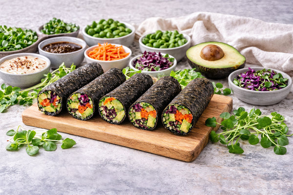 Raw Organic Nori Seaweed Sheets 100 pack