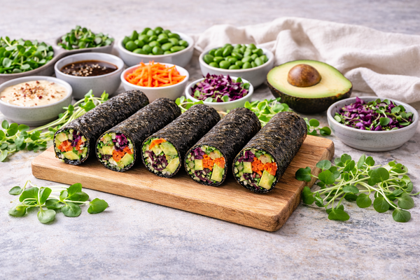 Raw Organic Nori Seaweed Sheets Starter Size (10 Sheets)