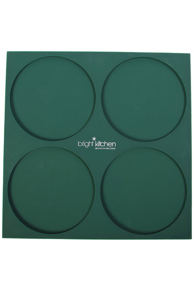 3 Edge Sheets + 1 Triangle Mold + 1 Circle Mold - 14" x 14" Silicone Sheets for Excalibur Dehydrator Bright Kitchen Re-Usable Non-Stick Mat (3 Edge + 1 Triangle + 1 Circle)