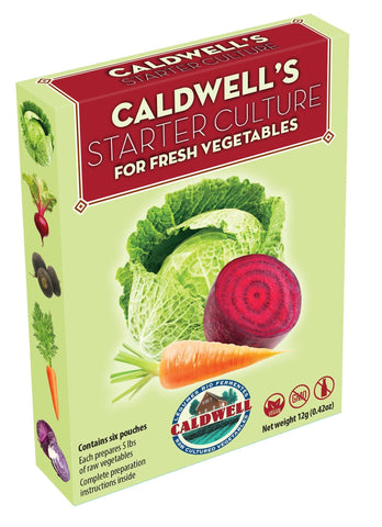 Caldwell's Starter Culture for Fresh Vegetables