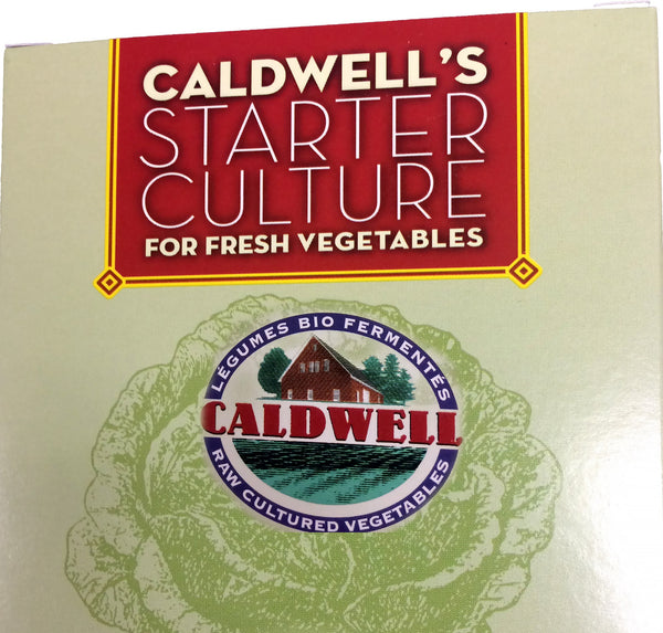 Starter Culture for Vegetables, 2-Packet Caldwell's Fermentation