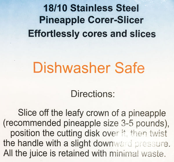 2 Pack Pineapple Slicers Corer Tools Stainless Steel Remove Peel Cut