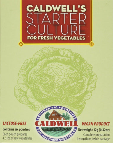 Vegetable Starter Culture Six pouches 12g