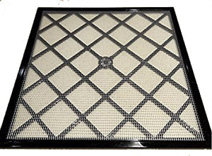 14" x 14" Polyscreen Mesh Tray Screen Inserts Compatible With 5 and 9 Tray Excalibur Dehydrators- 5 Pack