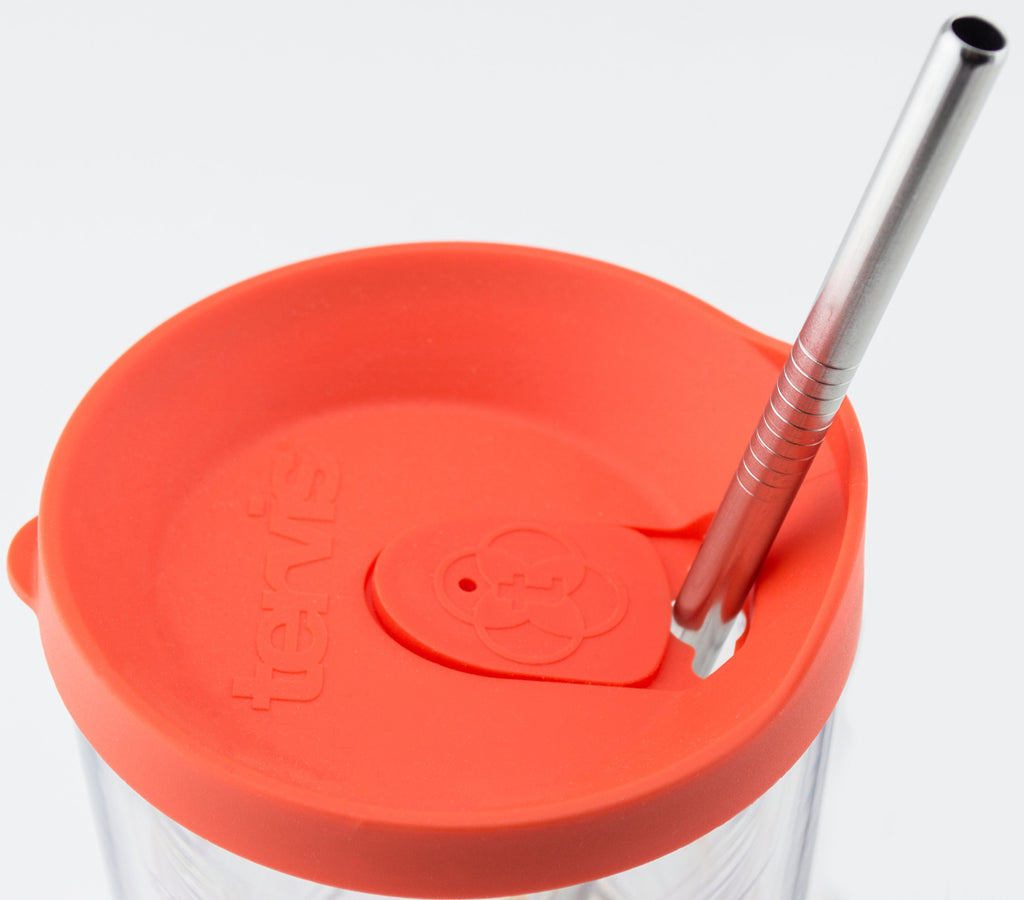 2 Mason Jar Cups w Lids and Straws & Brush Reusable 24oz Wide
