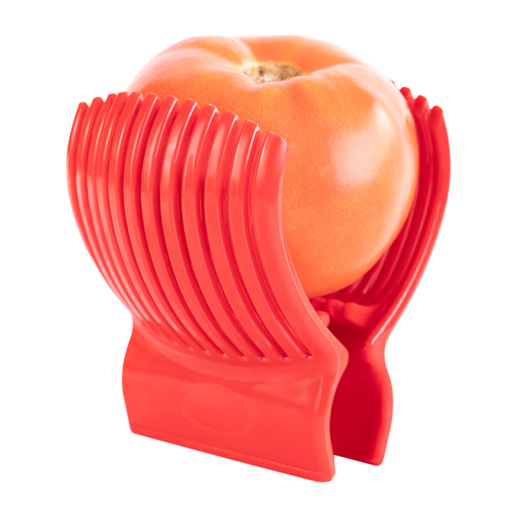  BORDSTRACT Stainless Tomato Slicers, 24.5 * 8cm Fruits Cutter, Cherry  Tomato Slicer, Luncheon Meat Cutter with Non-Slip Handle, Used to Cut  Canned Meat Cheese Sushi(Orange): Home & Kitchen