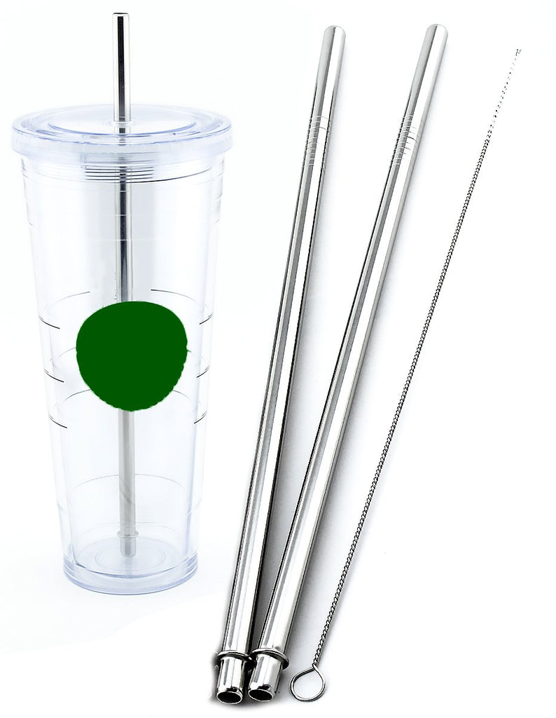 2 Venti Stainless Steel CocoStraw Replacement Straws 2Qty for Hot & Cold Travel