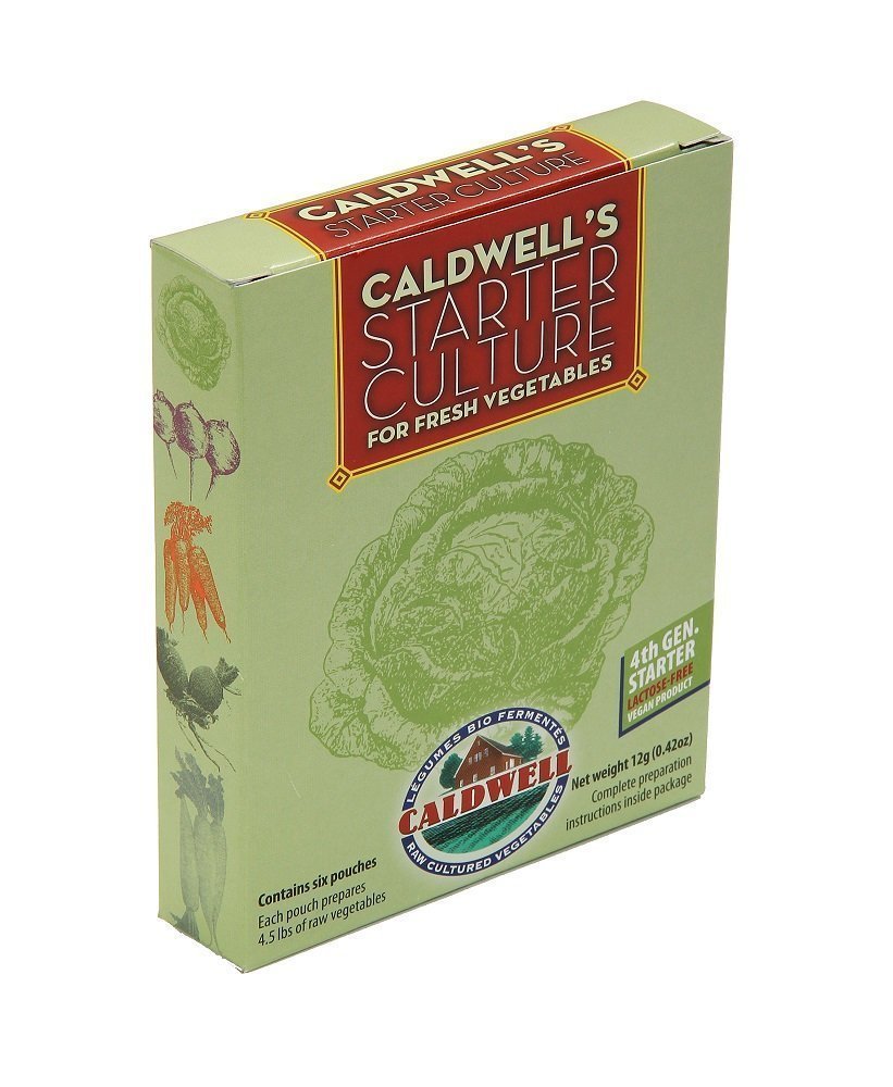 Caldwell's Starter Culture for Vegetables (4th gen vegan) by Caldwell Bio Fermentation