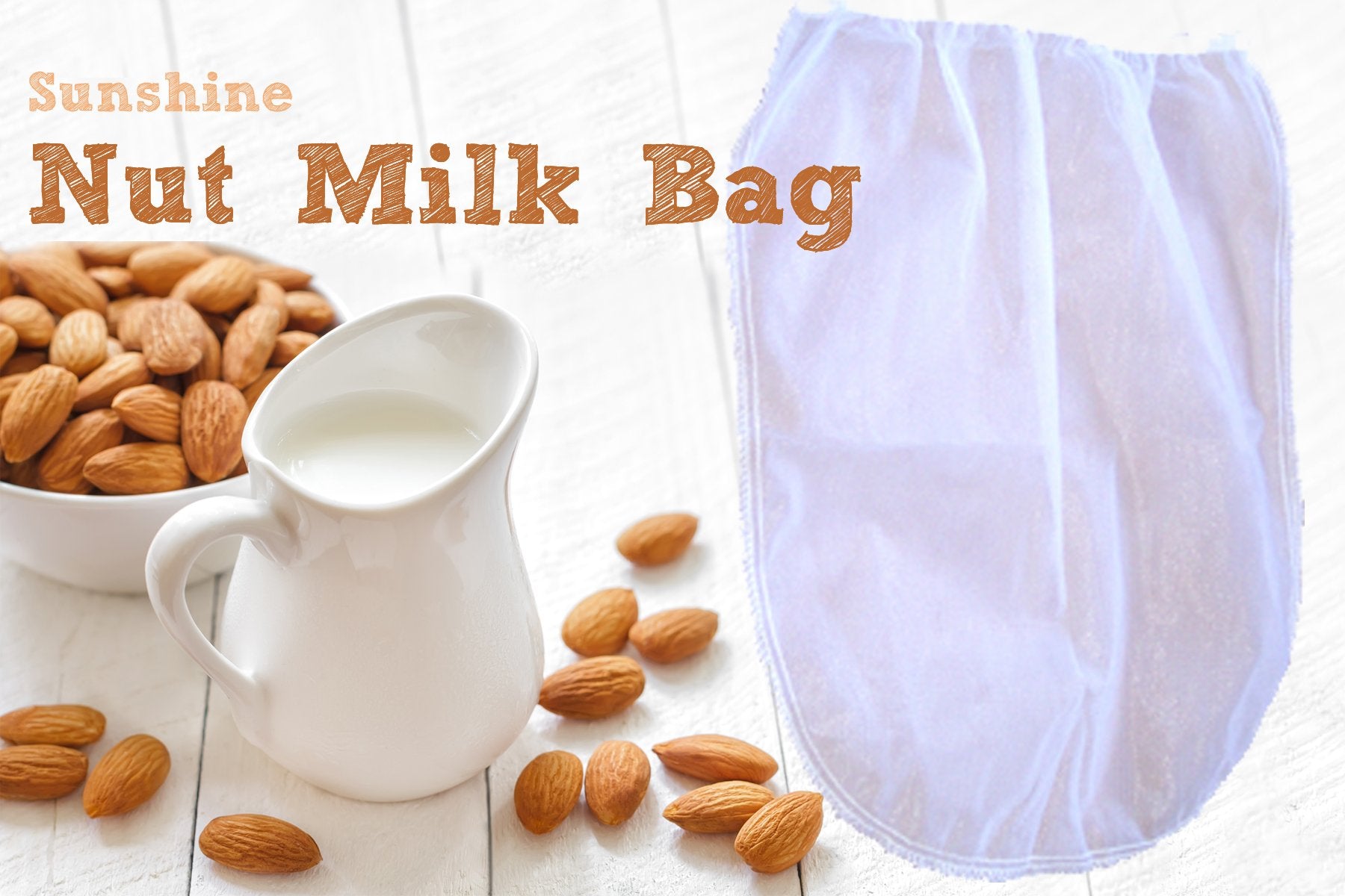Premium Quality - Nut Milk Bag - XL - 13 