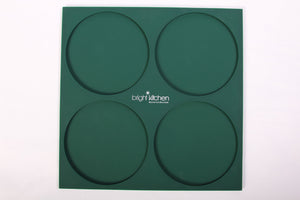 Pizza Crust Circle Dehydrator Mold Shape Silicone Sheet Mat for Excalibur Dehydrating 14" x 14" Round Raw Tortilla Drying Bright Kitchen Brand