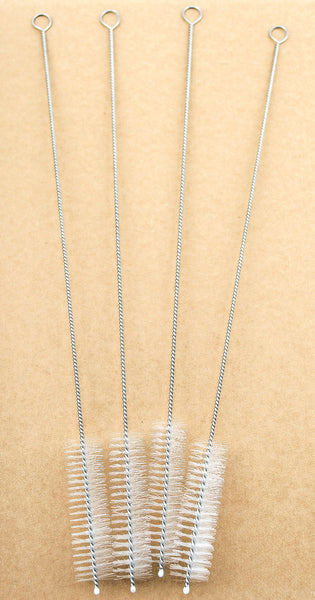 Bubble Tea Boba Straw Cleaning Brushes Set of 4 - EXTRA WIDE 1/2" wide x 10" Jumbo Drink CocoStraw Brand