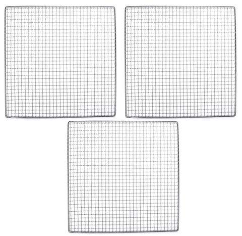 3 Excalibur Dehydrator Stainless Steel Trays Replacement UPGRADE Food Shelf Mesh