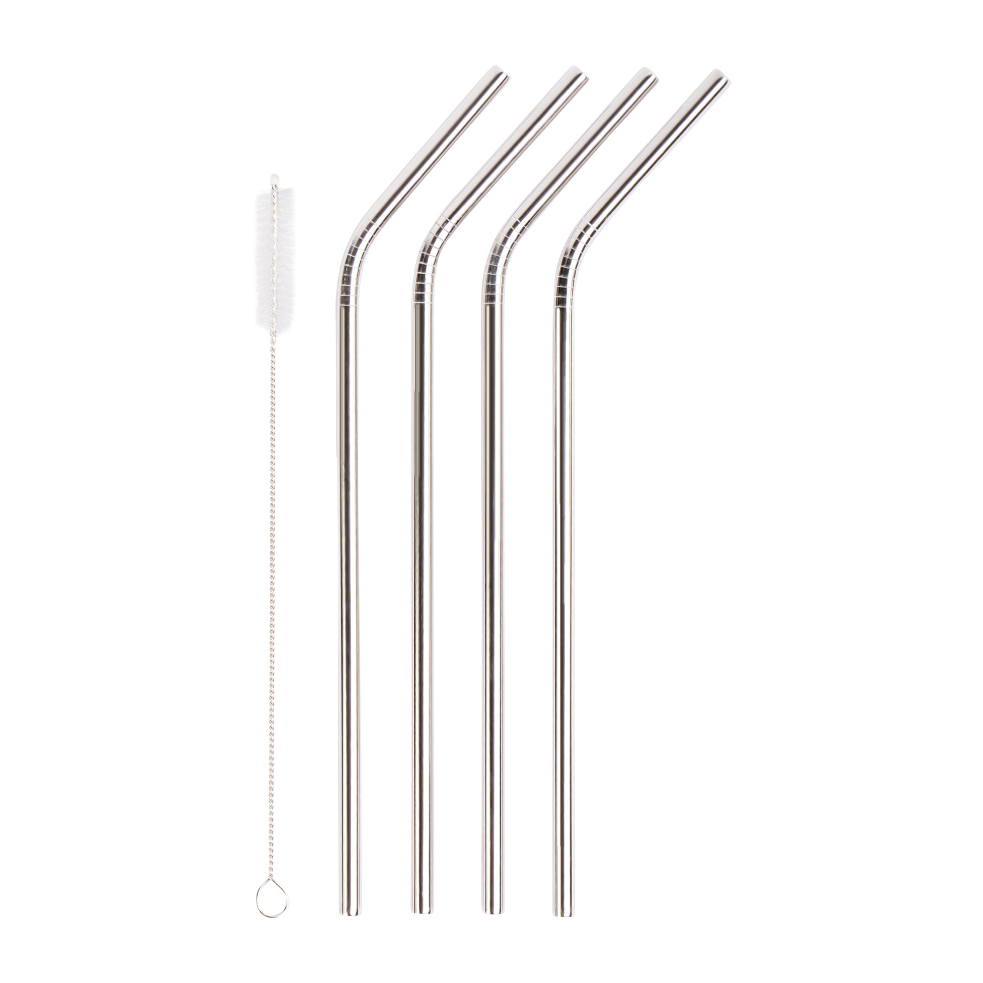 4 Pcs Reusable Metal Drinking Straws 8.5 Inch Stainless Steel Straw 6mm Diameter Wide -Compatible with 20oz Yeti Tumblers Eco-Friendly Washable non-plastic or glass - UNbreakable