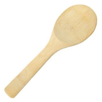 Stainless Steel Rice Measuring Cup + Rice Paddle Scoop Spatula Bamboo - Replacement for Japanese Electric Rice Cooker (1 Rice Cup + 1 Paddle)