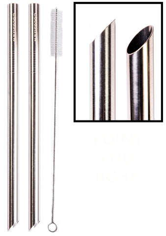 2 Venti Stainless Steel CocoStraw Replacement Straws 2Qty for Hot & Cold Travel