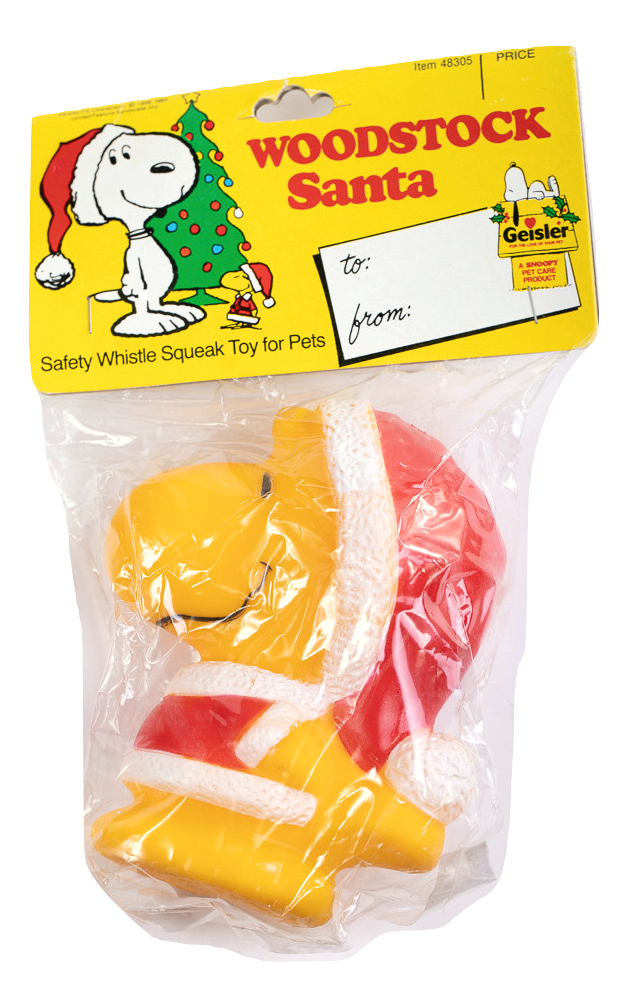 Snoopy Candy Cane Dog Toy Peanuts Christmas Vintage Collectable Squeak Pet Xmas Geisler 48143 ConAgra, Size: Vintage Candy Cane, Red