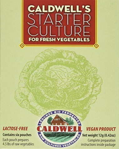 Vegetable Starter Culture Six pouches 12g (2-Pack)