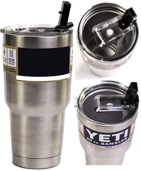 Travel Mug Sip Straw Lid 30 oz Flip Suction Replacement Top Cap Vacuum Insulated Tumbler Rambler Suck Sippy Mouth Straw Spill Bottle Compatible With Yeti Ozark Polar Sic Rocky CocoStraw