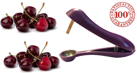 Cherry Pitter / Corer & Oliver Stoner - Modern Bright Kitchen Brand Cherrystone Remover