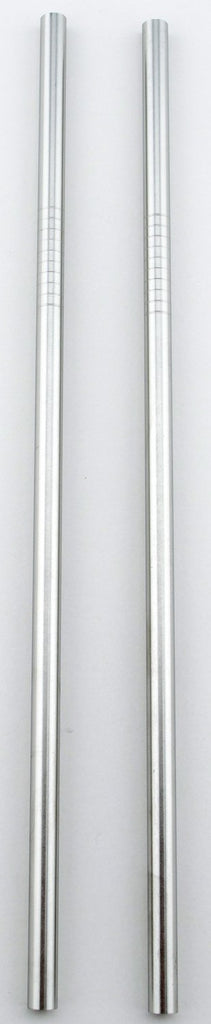4 Long 10.5 Stainless Steel Straws Fits 30 oz Yeti Tumbler Rambler Cups - CocoStraw Brand Drinking